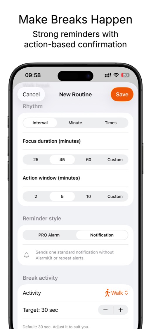 iCadence screenshot 3